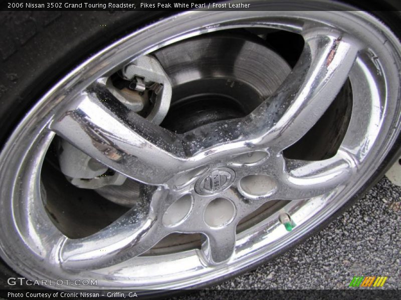 Pikes Peak White Pearl / Frost Leather 2006 Nissan 350Z Grand Touring Roadster