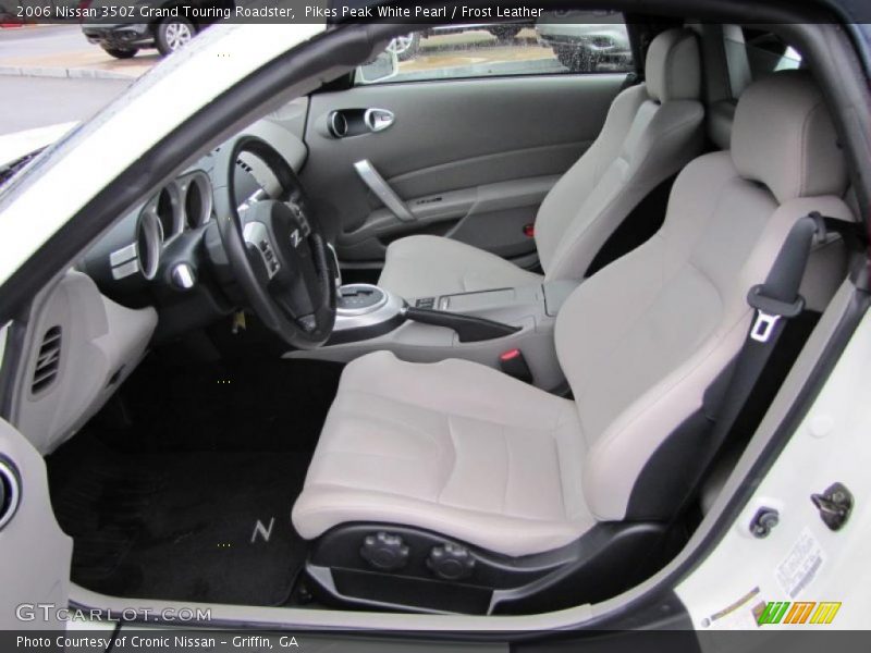 Pikes Peak White Pearl / Frost Leather 2006 Nissan 350Z Grand Touring Roadster
