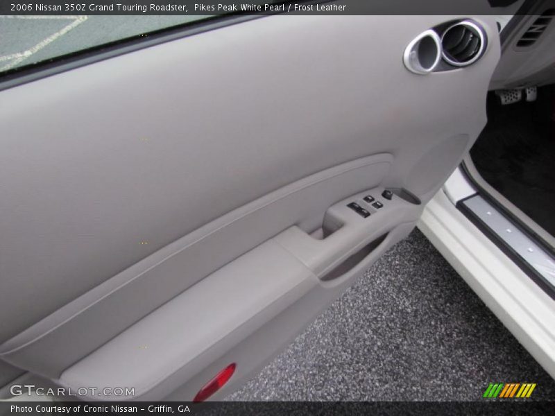 Pikes Peak White Pearl / Frost Leather 2006 Nissan 350Z Grand Touring Roadster