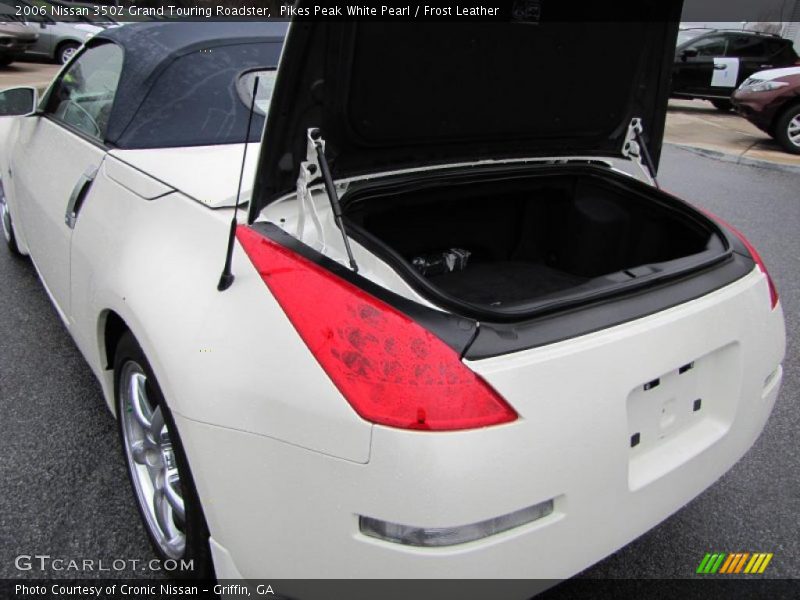 Pikes Peak White Pearl / Frost Leather 2006 Nissan 350Z Grand Touring Roadster