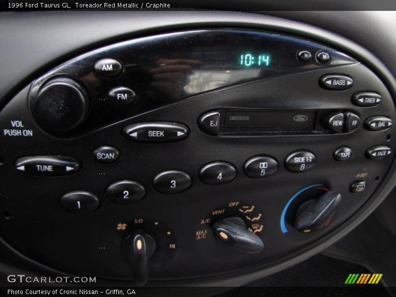 Controls of 1996 Taurus GL