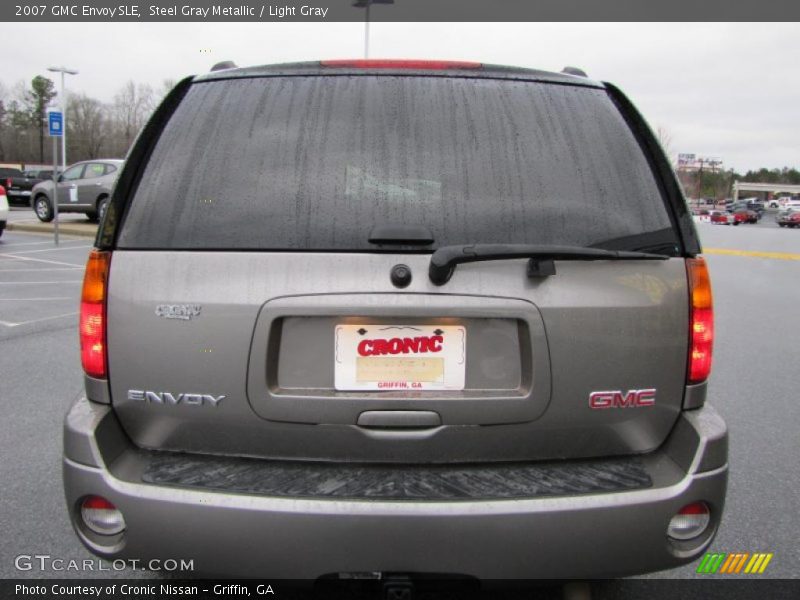 Steel Gray Metallic / Light Gray 2007 GMC Envoy SLE