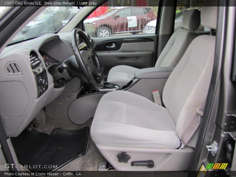 Steel Gray Metallic / Light Gray 2007 GMC Envoy SLE
