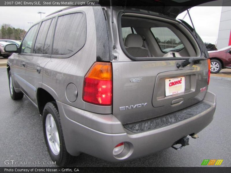 Steel Gray Metallic / Light Gray 2007 GMC Envoy SLE