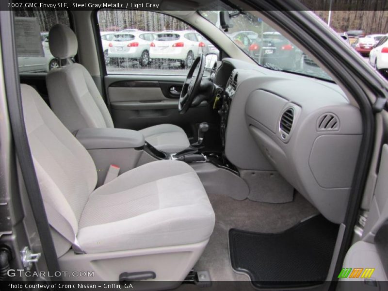 Steel Gray Metallic / Light Gray 2007 GMC Envoy SLE