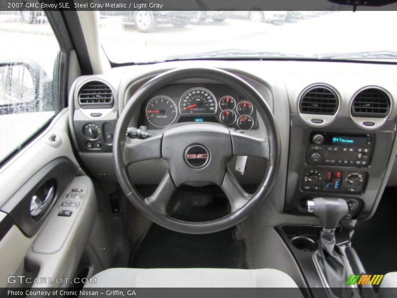 Steel Gray Metallic / Light Gray 2007 GMC Envoy SLE