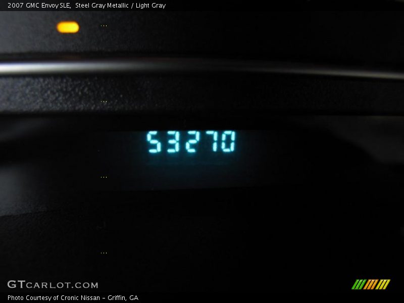 Steel Gray Metallic / Light Gray 2007 GMC Envoy SLE