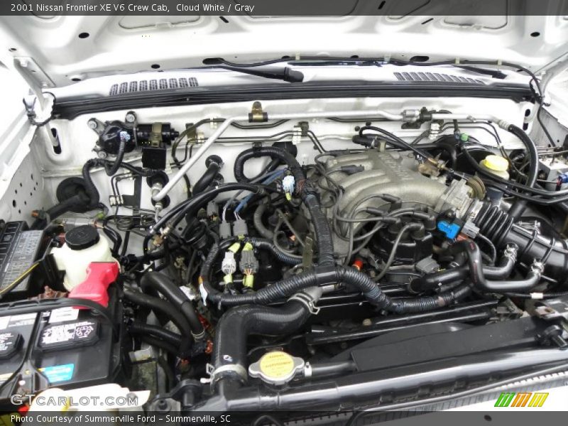  2001 Frontier XE V6 Crew Cab Engine - 3.3 Liter SOHC 12-Valve V6