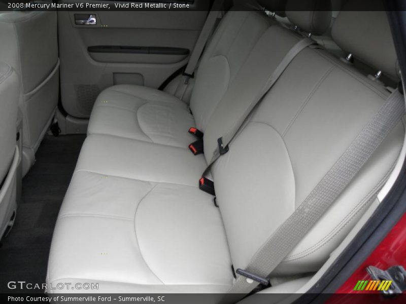 Vivid Red Metallic / Stone 2008 Mercury Mariner V6 Premier