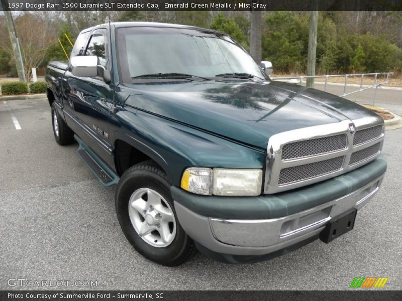 Front 3/4 View of 1997 Ram 1500 Laramie SLT Extended Cab
