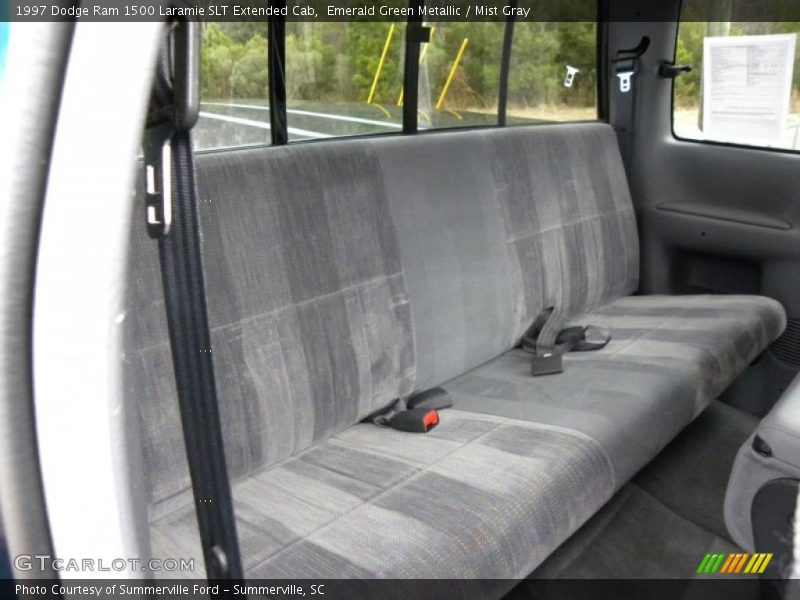 Emerald Green Metallic / Mist Gray 1997 Dodge Ram 1500 Laramie SLT Extended Cab