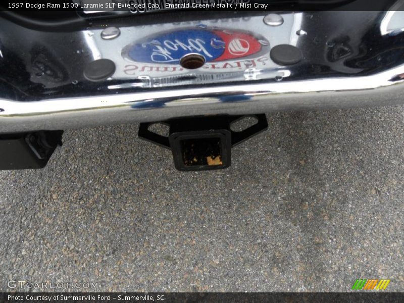 Emerald Green Metallic / Mist Gray 1997 Dodge Ram 1500 Laramie SLT Extended Cab
