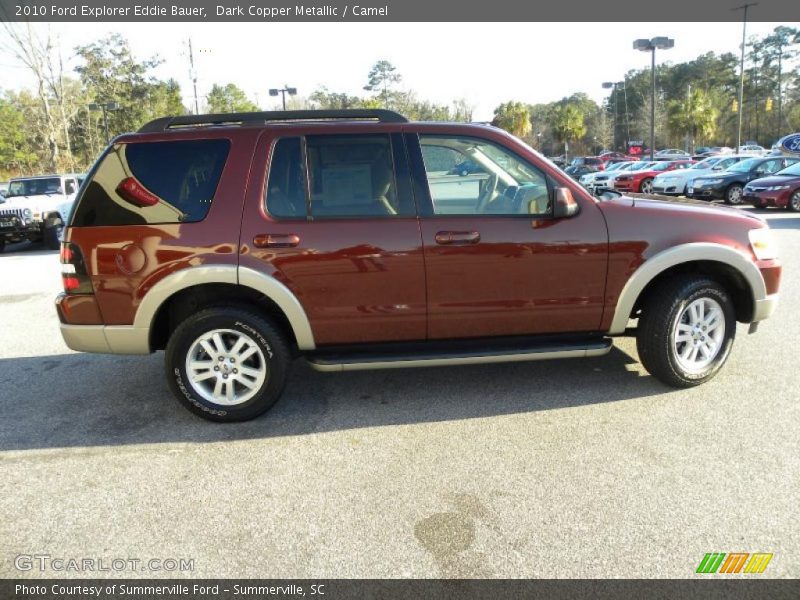 Dark Copper Metallic / Camel 2010 Ford Explorer Eddie Bauer