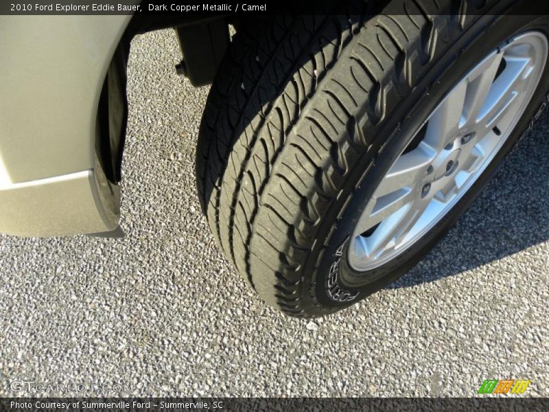 Dark Copper Metallic / Camel 2010 Ford Explorer Eddie Bauer