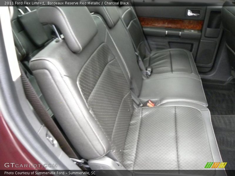 Bordeaux Reserve Red Metallic / Charcoal Black 2011 Ford Flex Limited