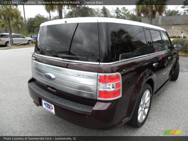 Bordeaux Reserve Red Metallic / Charcoal Black 2011 Ford Flex Limited