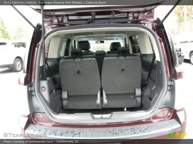Bordeaux Reserve Red Metallic / Charcoal Black 2011 Ford Flex Limited