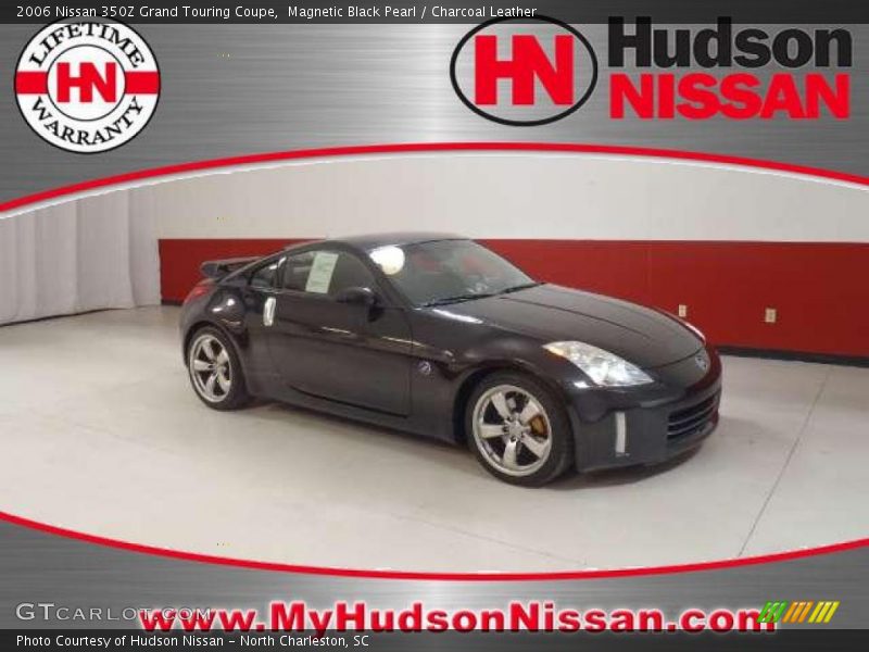 Magnetic Black Pearl / Charcoal Leather 2006 Nissan 350Z Grand Touring Coupe