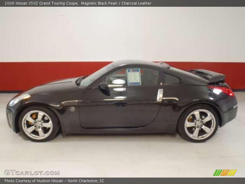 Magnetic Black Pearl / Charcoal Leather 2006 Nissan 350Z Grand Touring Coupe