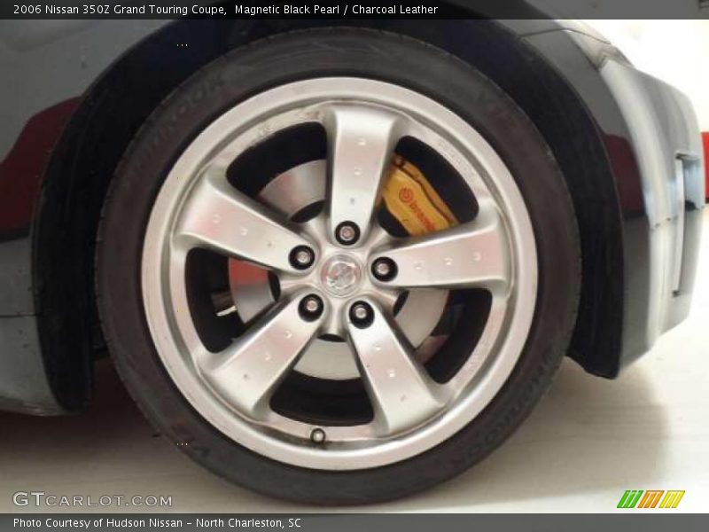 Magnetic Black Pearl / Charcoal Leather 2006 Nissan 350Z Grand Touring Coupe