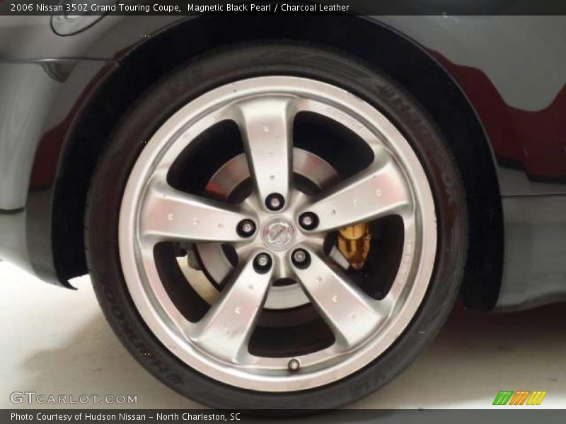Magnetic Black Pearl / Charcoal Leather 2006 Nissan 350Z Grand Touring Coupe