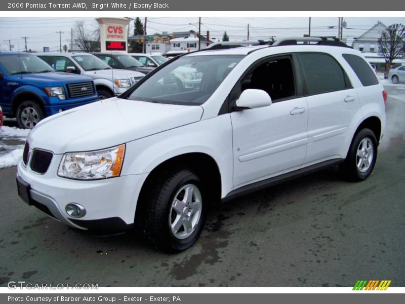 Bright White / Ebony Black 2006 Pontiac Torrent AWD