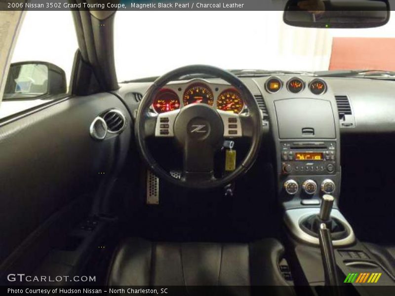 Magnetic Black Pearl / Charcoal Leather 2006 Nissan 350Z Grand Touring Coupe