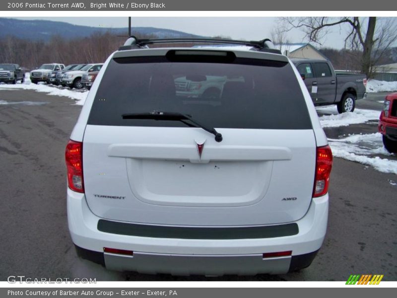 Bright White / Ebony Black 2006 Pontiac Torrent AWD