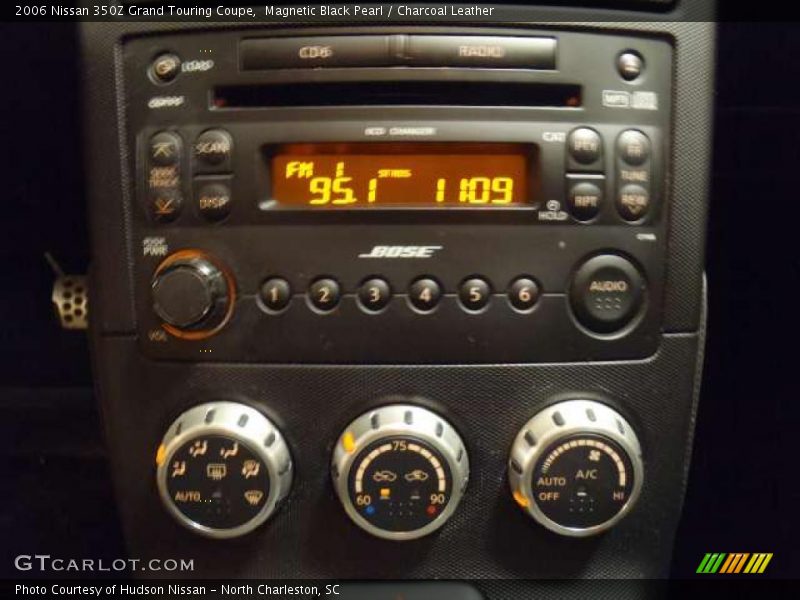 Magnetic Black Pearl / Charcoal Leather 2006 Nissan 350Z Grand Touring Coupe