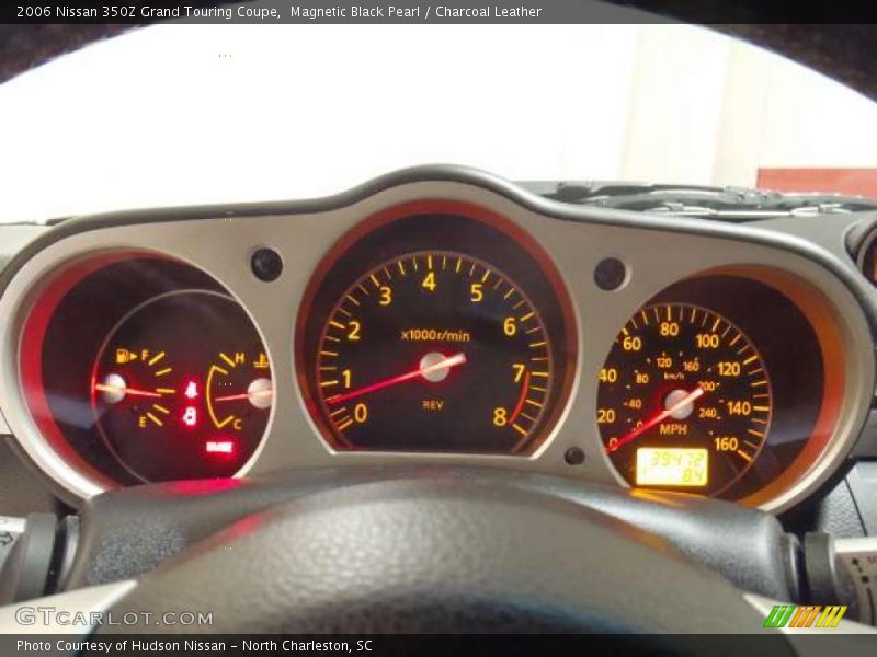 Magnetic Black Pearl / Charcoal Leather 2006 Nissan 350Z Grand Touring Coupe
