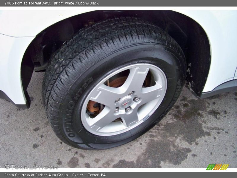 Bright White / Ebony Black 2006 Pontiac Torrent AWD
