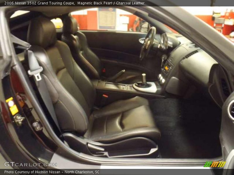 Magnetic Black Pearl / Charcoal Leather 2006 Nissan 350Z Grand Touring Coupe