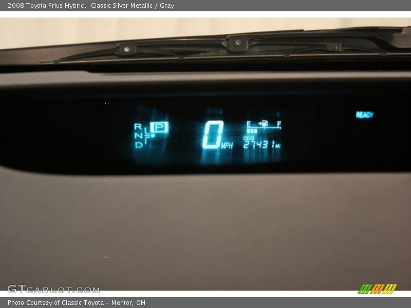 Classic Silver Metallic / Gray 2008 Toyota Prius Hybrid