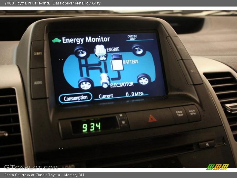 Classic Silver Metallic / Gray 2008 Toyota Prius Hybrid