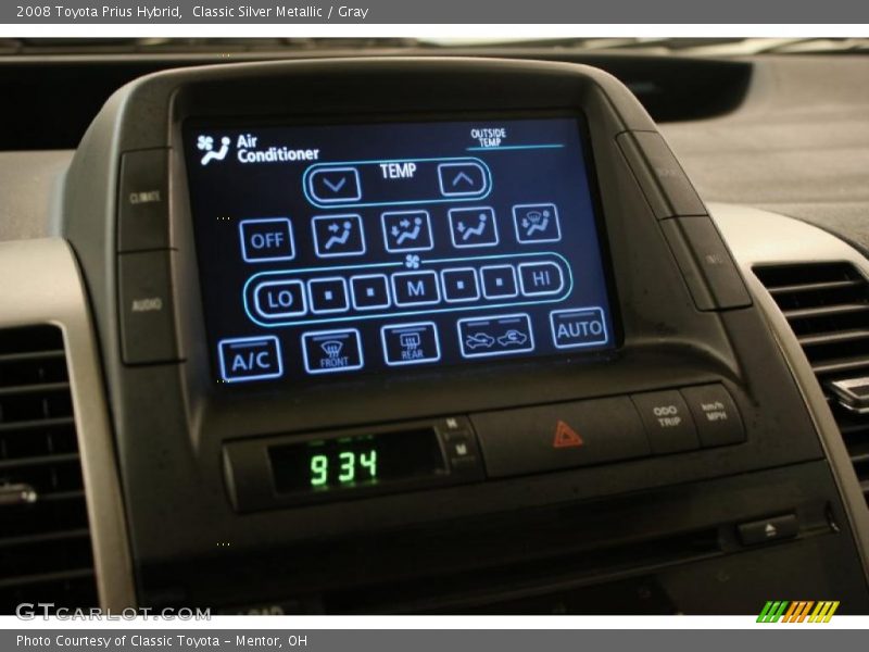 Classic Silver Metallic / Gray 2008 Toyota Prius Hybrid