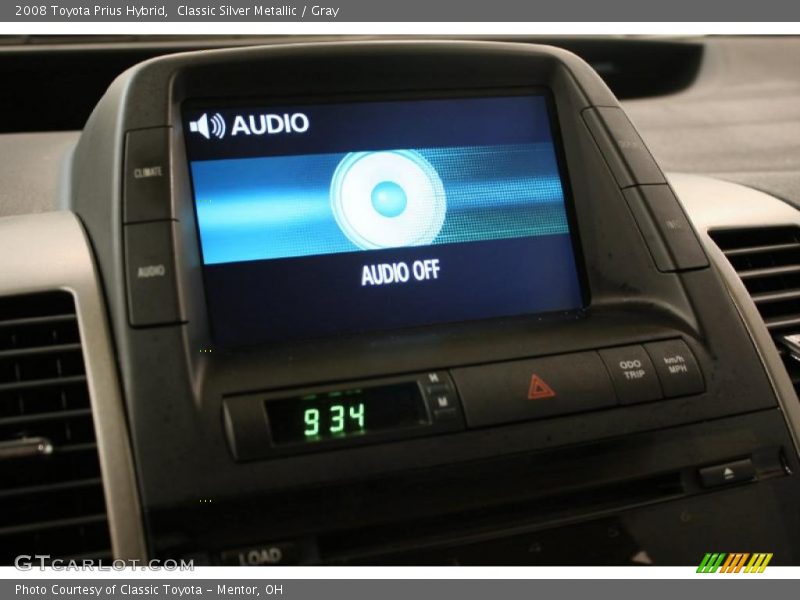 Classic Silver Metallic / Gray 2008 Toyota Prius Hybrid