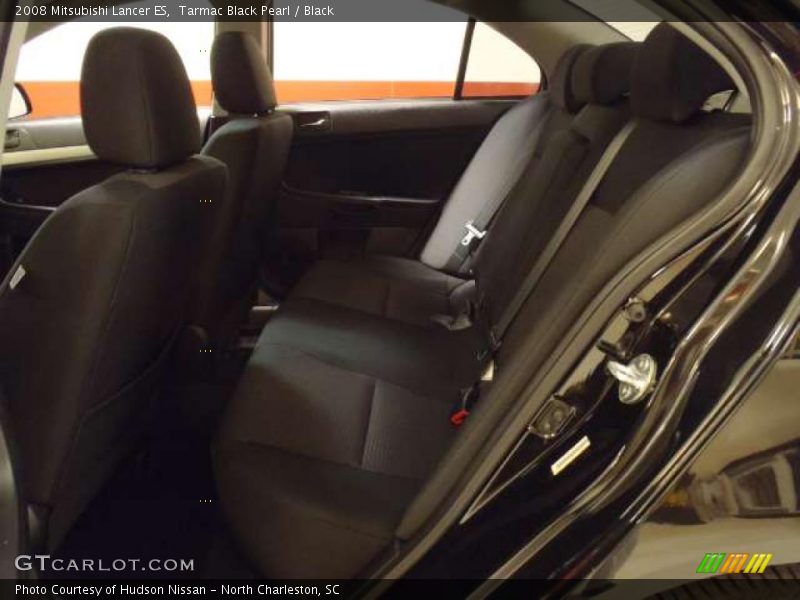 Tarmac Black Pearl / Black 2008 Mitsubishi Lancer ES