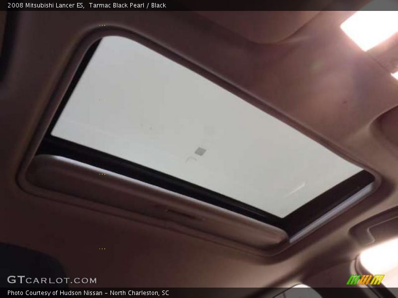 Tarmac Black Pearl / Black 2008 Mitsubishi Lancer ES
