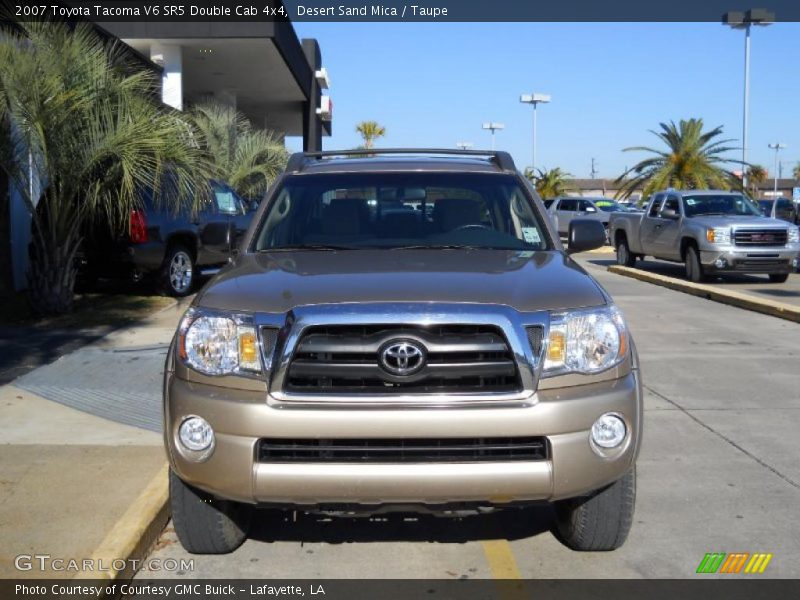 Desert Sand Mica / Taupe 2007 Toyota Tacoma V6 SR5 Double Cab 4x4