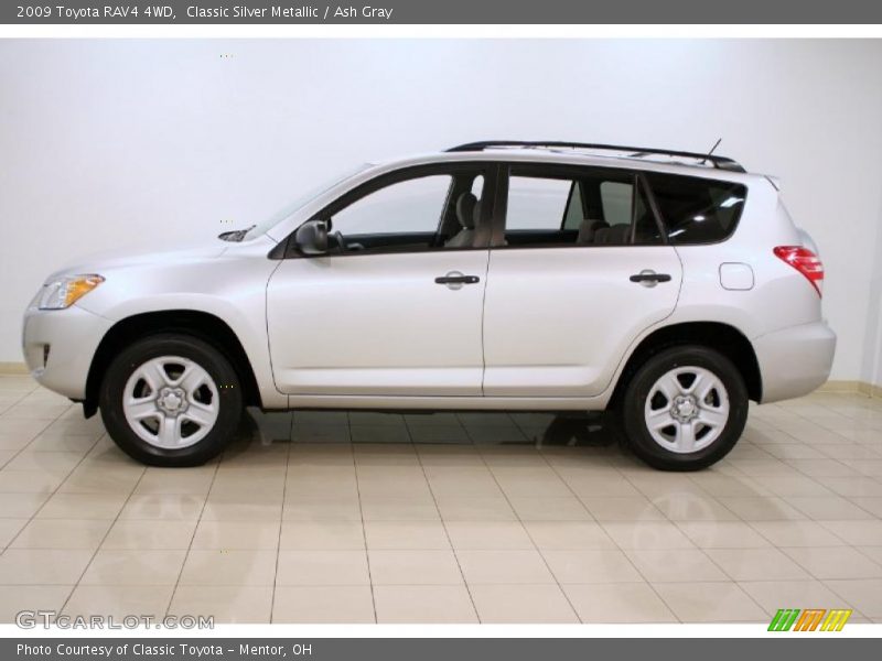 Classic Silver Metallic / Ash Gray 2009 Toyota RAV4 4WD