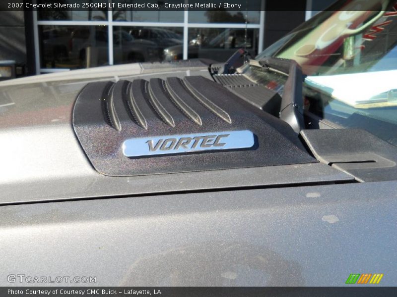Graystone Metallic / Ebony 2007 Chevrolet Silverado 2500HD LT Extended Cab
