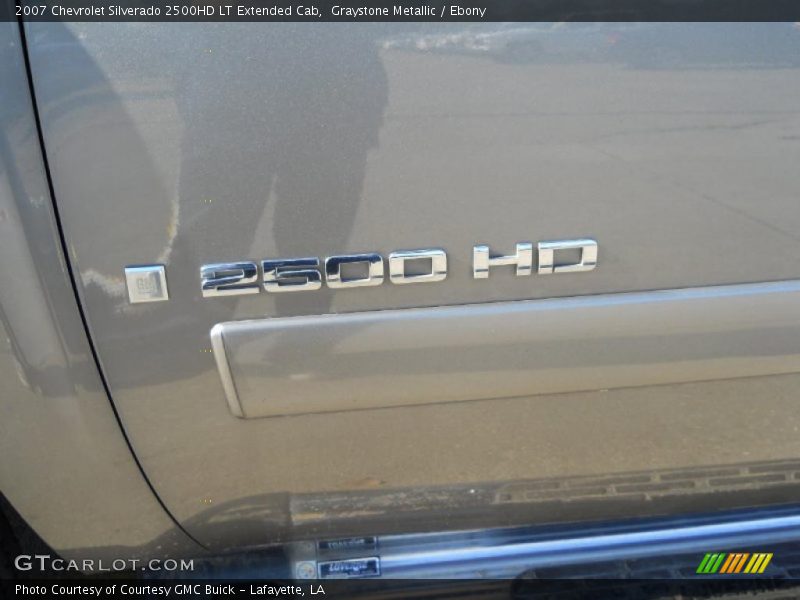 Graystone Metallic / Ebony 2007 Chevrolet Silverado 2500HD LT Extended Cab