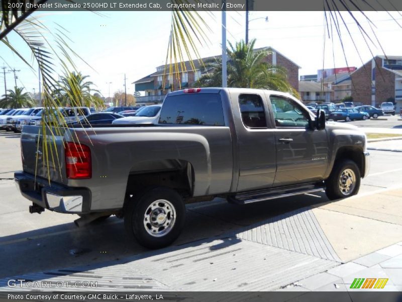 Graystone Metallic / Ebony 2007 Chevrolet Silverado 2500HD LT Extended Cab