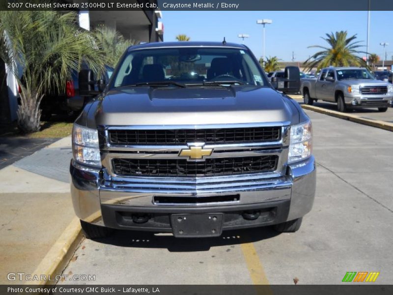 Graystone Metallic / Ebony 2007 Chevrolet Silverado 2500HD LT Extended Cab