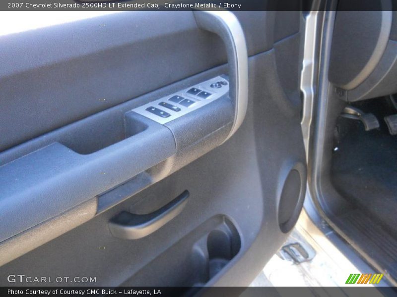 Graystone Metallic / Ebony 2007 Chevrolet Silverado 2500HD LT Extended Cab