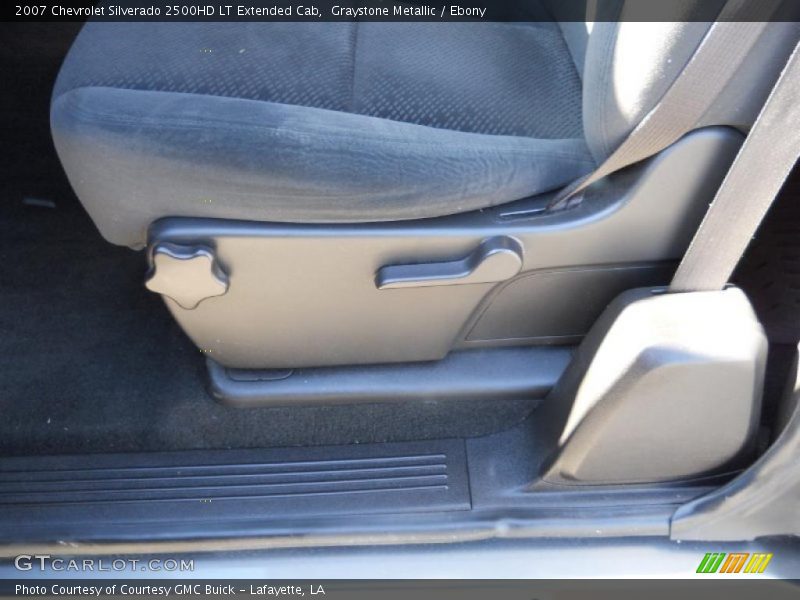Graystone Metallic / Ebony 2007 Chevrolet Silverado 2500HD LT Extended Cab