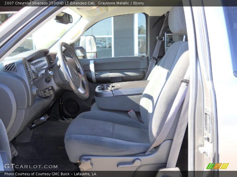 Graystone Metallic / Ebony 2007 Chevrolet Silverado 2500HD LT Extended Cab