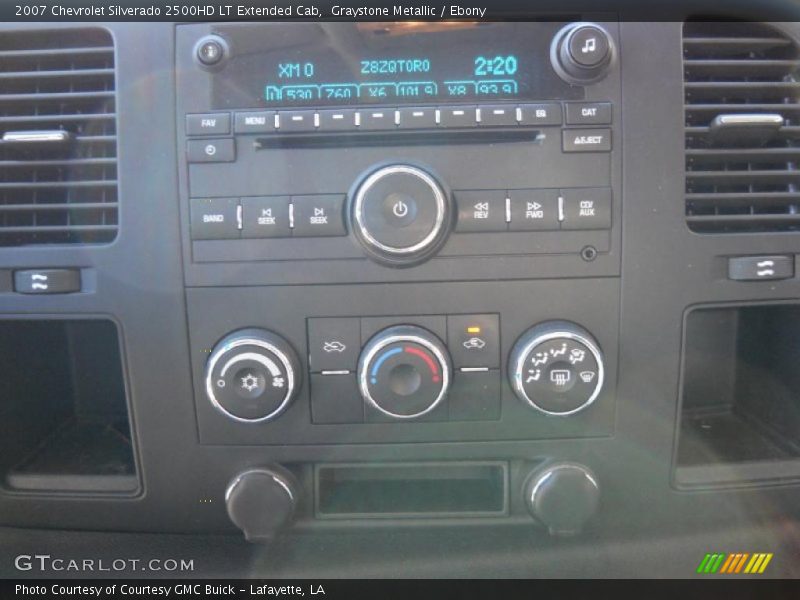 Graystone Metallic / Ebony 2007 Chevrolet Silverado 2500HD LT Extended Cab