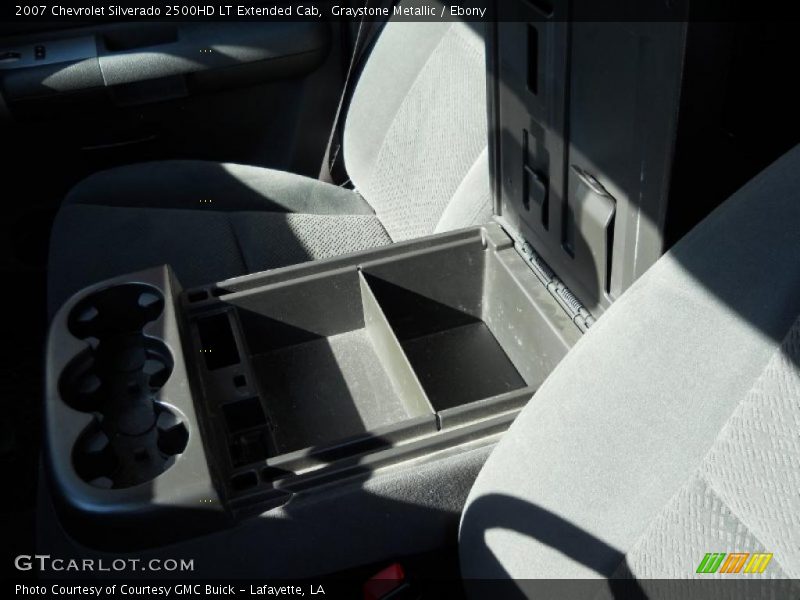 Graystone Metallic / Ebony 2007 Chevrolet Silverado 2500HD LT Extended Cab