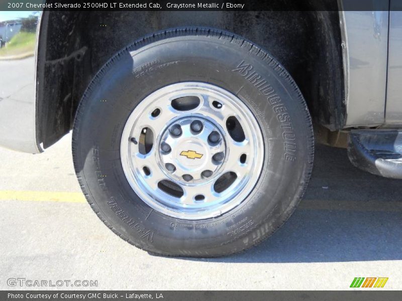 Graystone Metallic / Ebony 2007 Chevrolet Silverado 2500HD LT Extended Cab